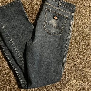 men’s dickies flex pants 38 X 34 faded preowned condition